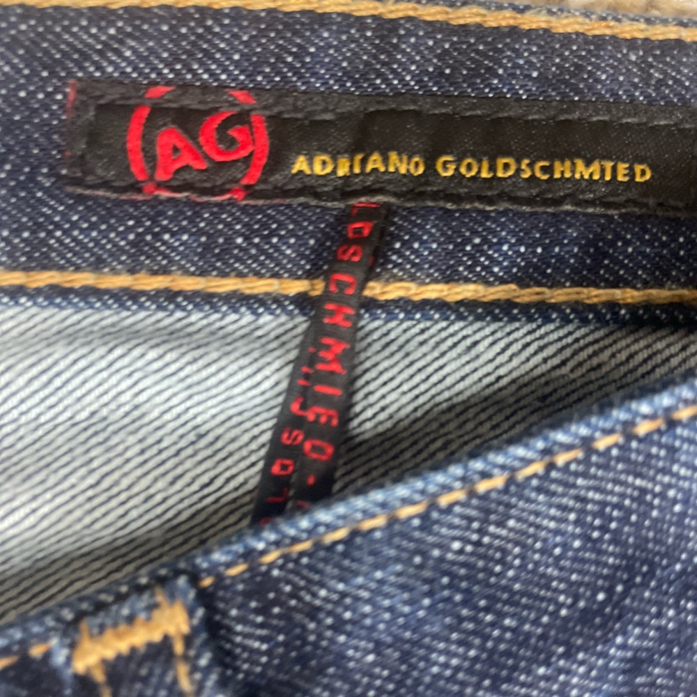 AG Adriano Goldschmied “The Casblanca” Straight Leg Dark Wash Jeans (BB) - Picture 8 of 13